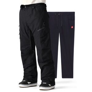 686 Men's Smarty 3-in-1 Black Snowpants